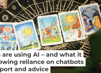 Tarot readings can encourage self-reflection. But what happens when you turn to AI to interpret the cards? Ilya S. Savenok/Getty Images for Sally Hansen